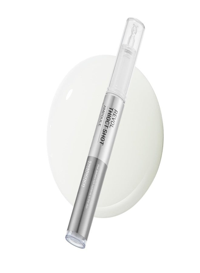 SWANICOCO Revol Thioc Shot Ampoule, 10 Days Anti Aging Care, Cinderella Face Lift, Thioctic Acid, Elasticity, Intense Glow, Hydrate Dry and Rough Skin, Skin Booster, 10ml 0.34 fl Oz - Image 1